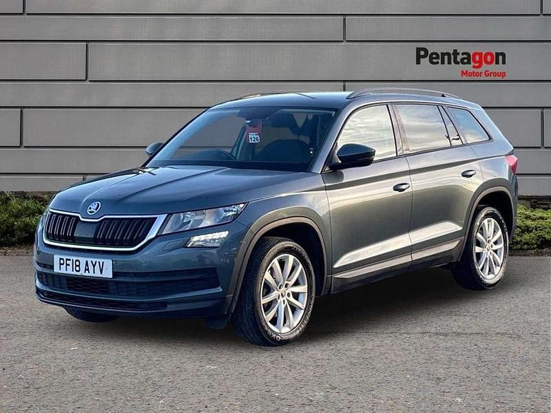 Used Skoda Kodiaq SE 150 HP (110 kW) 2018 Grey SUV