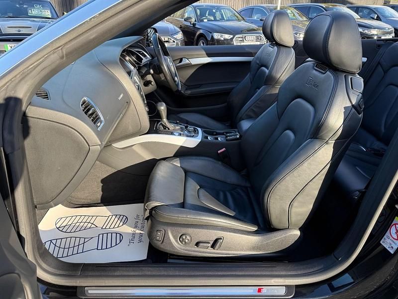 Used Audi A5 Cabriolet S-Line 2010 Black Cabriolet