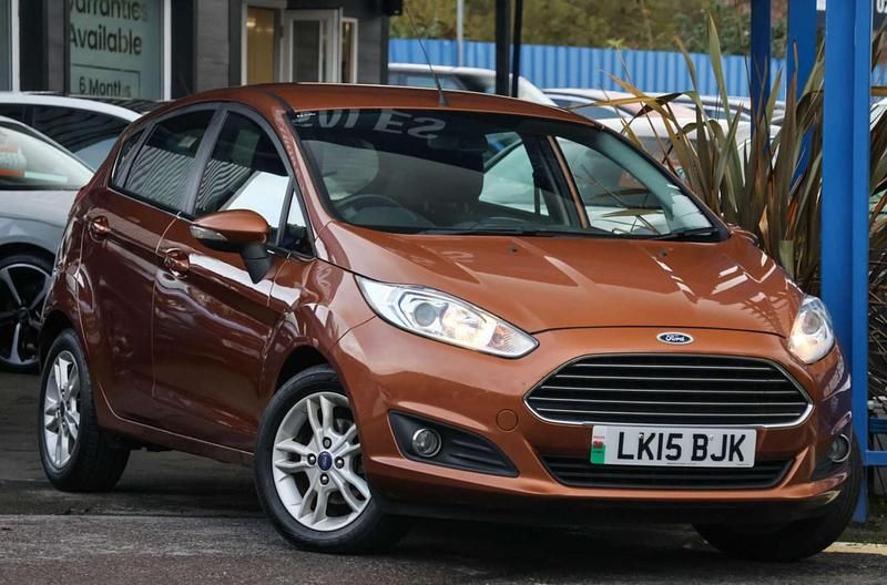 Used Ford Fiesta Zetec 2015 Brown Hatchback