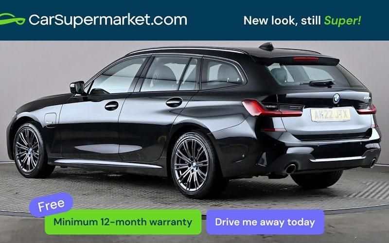 Used BMW 330e M Sport 292 HP (214 kW) 2022 Black Estate