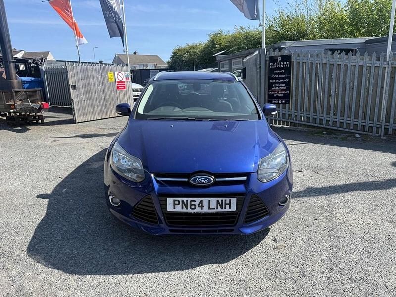 Used Ford Focus Titanium 125 HP (91 kW) 2014 Blue Estate
