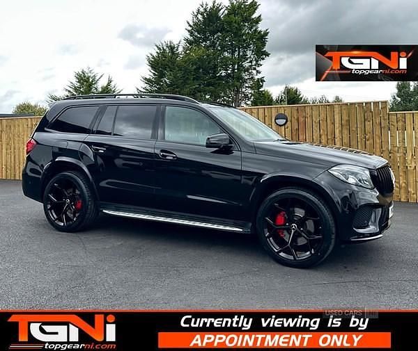 Black Used 2019 Mercedes GLS350 AMG line SUV | £31,995 (Fair price) - Image 1/3