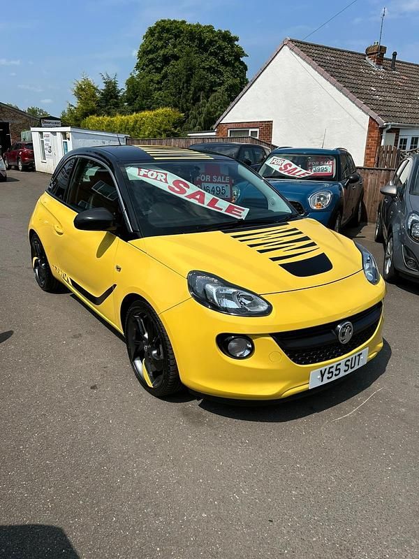 Used Vauxhall Adam Slam 100 HP (73 kW) 2013 Yellow Hatchback
