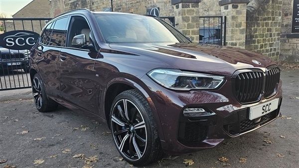 Ametrine metallic individual Used 2021 BMW X5 M Sport SUV | £44,995 - Image 1/1