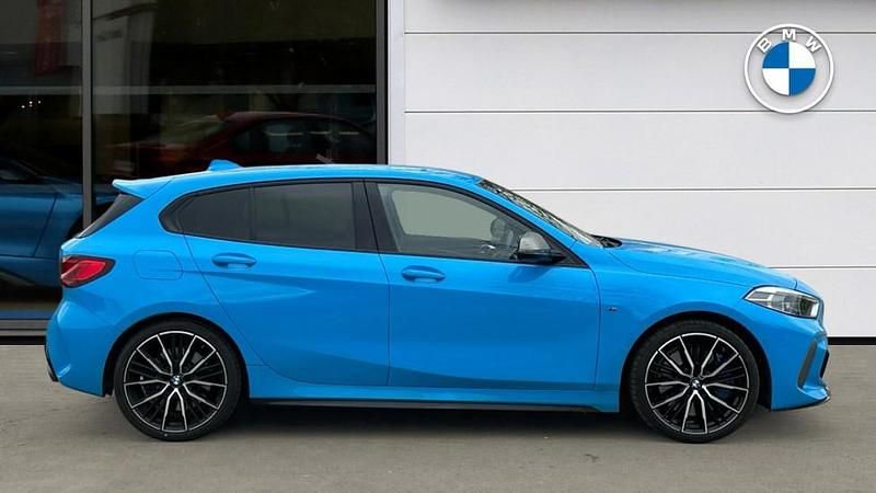 Used BMW M135 Shadowline 302 HP (222 kW) 2023 Blue Hatchback