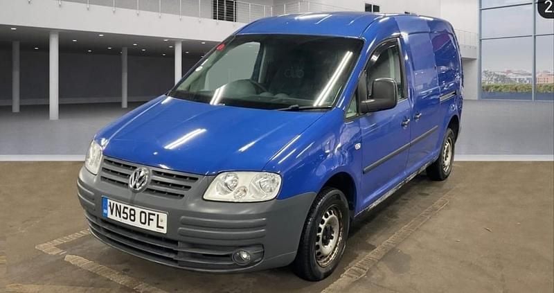 Used VW Caddy Maxi 104 HP (76 kW) 2009 Blue MPV