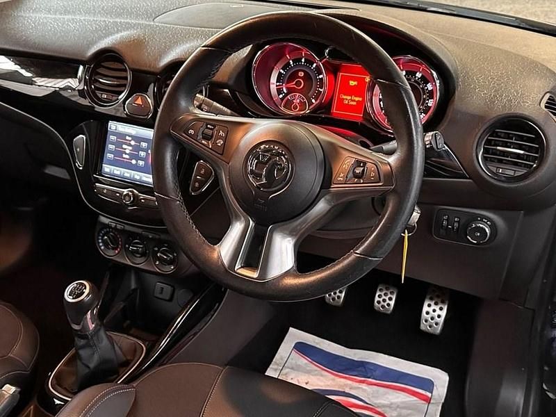 Used Vauxhall Adam S 70 HP (51 kW) 2016 Black Hatchback