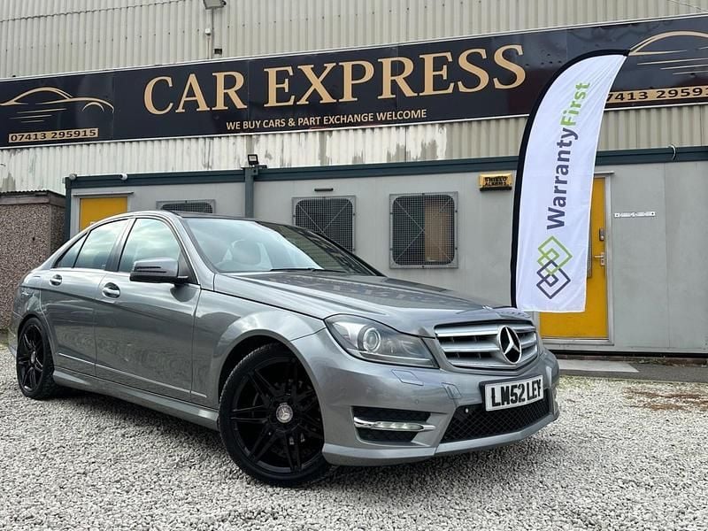 Used Mercedes C220 AMG 2012 Silver Sedan