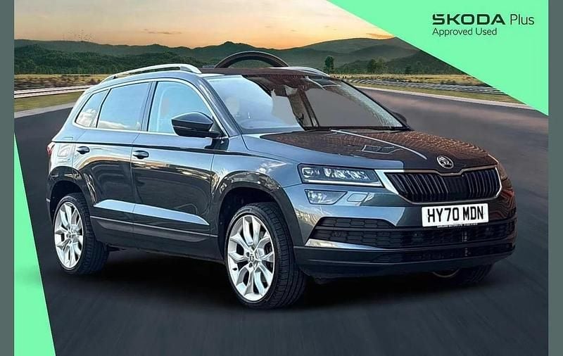 Grey Used 2020 Skoda Karoq SUV | £21,000 (A bit pricey) - Image 1/4