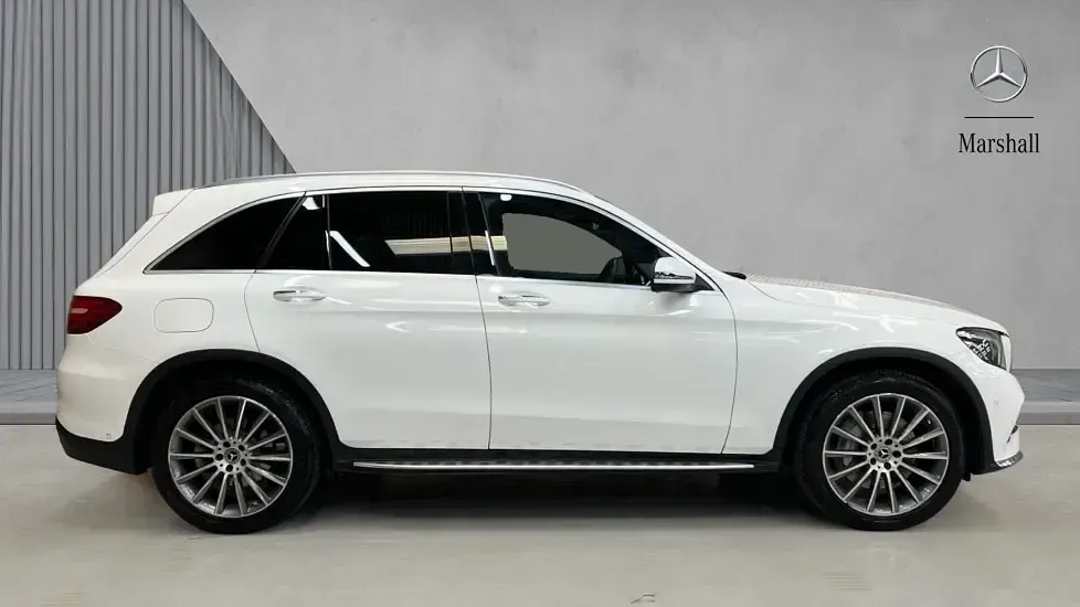 Used Mercedes GLC250 AMG Line Premium 204 HP (150 kW) 2017 White SUV