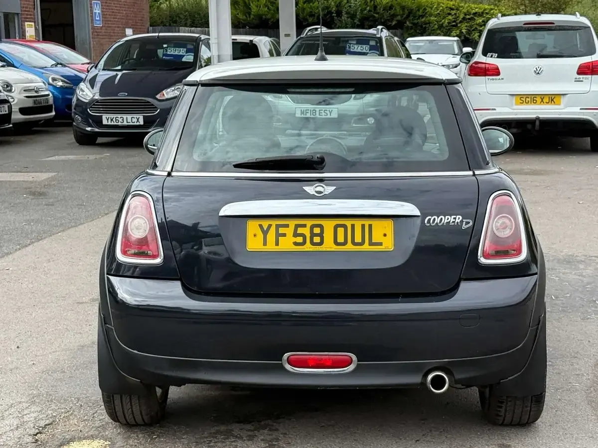 Used Mini Cooper D Hatch 2008 Black Hatchback
