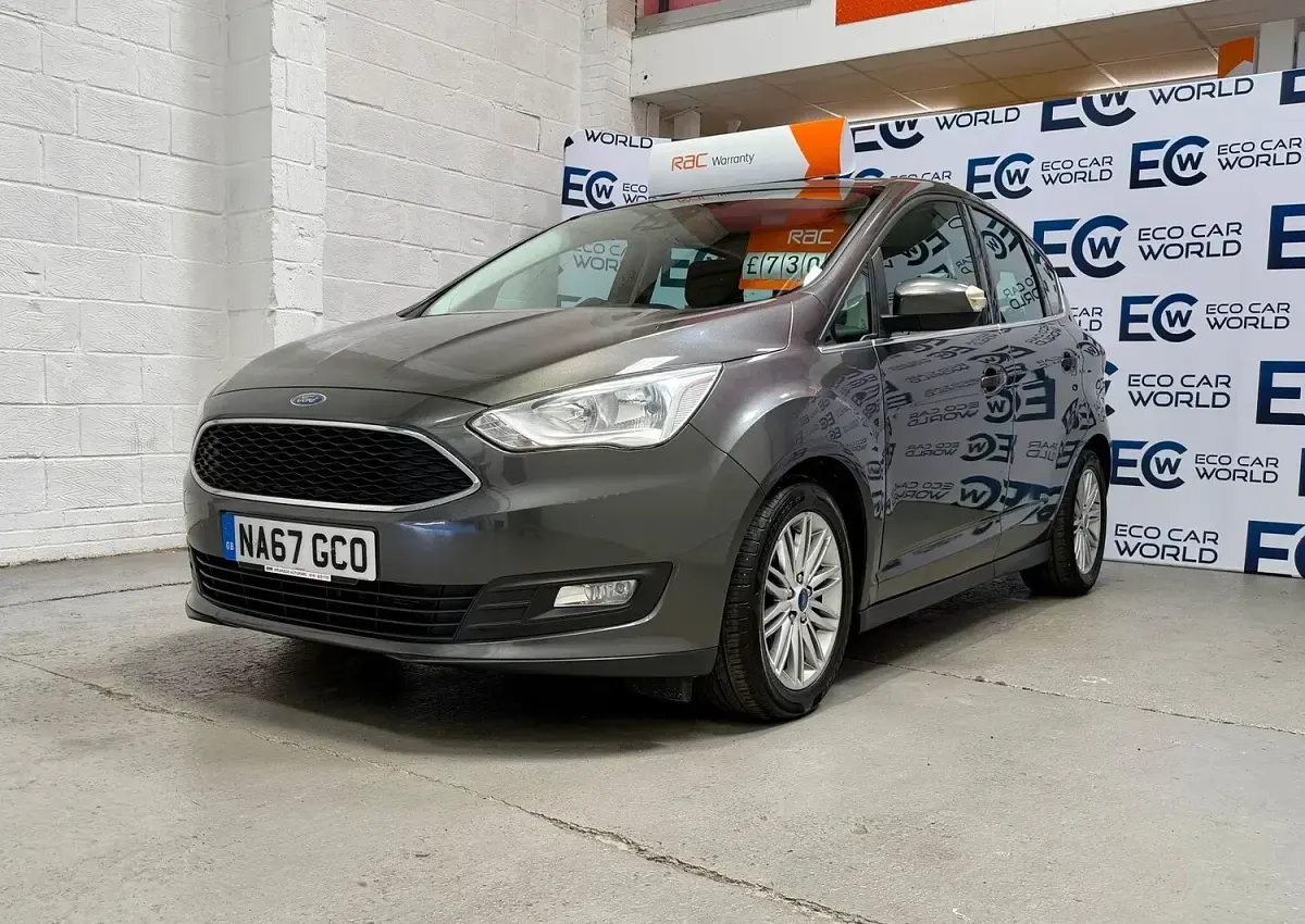 Used Ford C-MAX Zetec 125 HP (91 kW) 2017 Grey MPV