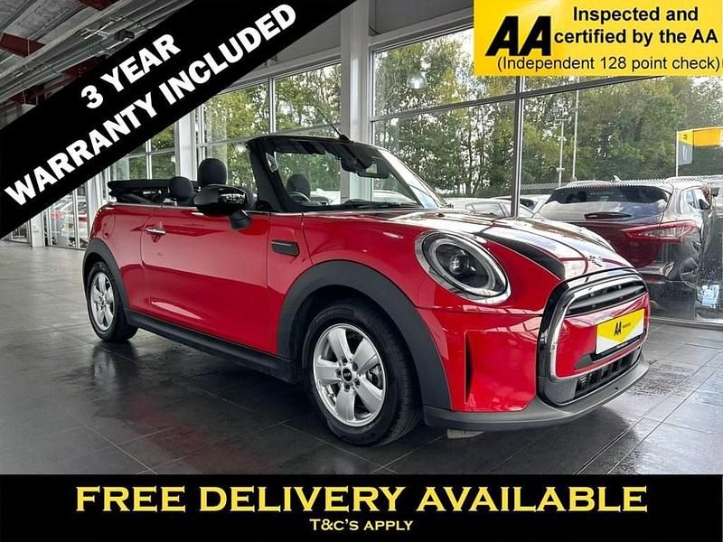 Red Used 2021 Mini Cooper Cabriolet Classic Cabriolet | £17,995 (A bit pricey) - Image 1/2
