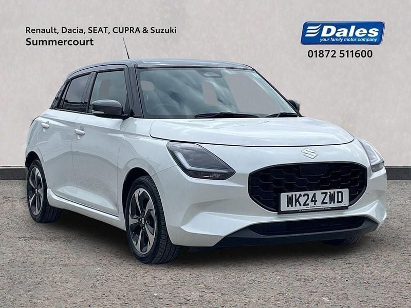 Used Suzuki Swift 2024 White Hatchback