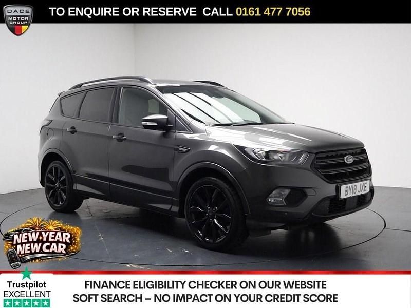 Grey Used 2018 Ford Kuga ST-Line SUV | £9,390 (Fair price) - Image 1/3