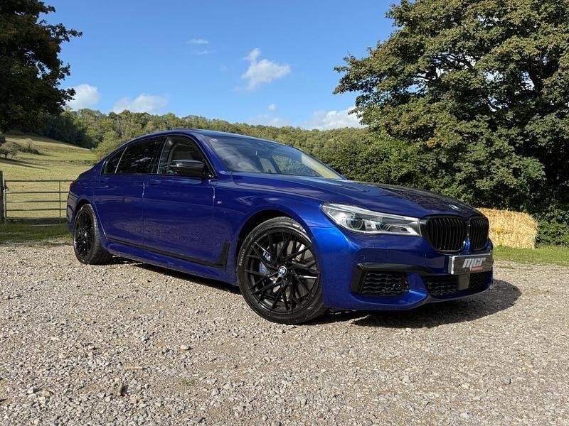 Blue Used 2017 BMW M760 M Sport Sedan | £34,995 - Image 1/4
