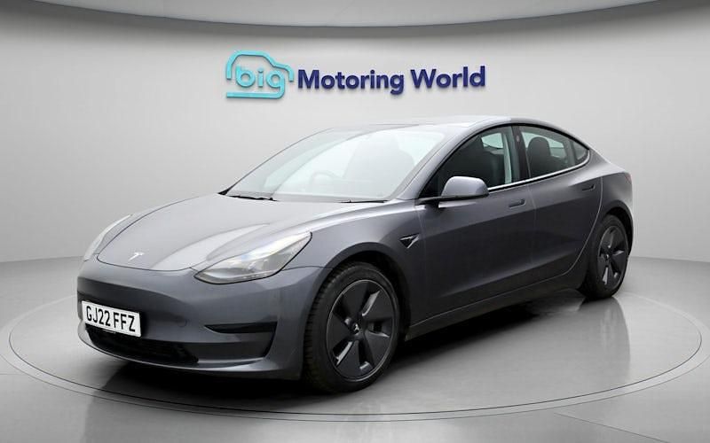 Used Tesla Model 3 Standard Range Plus 222 kW (302 HP) 2021 Grey Sedan