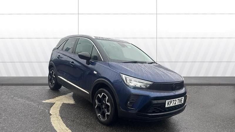 Used Vauxhall Crossland Ultimate 110 HP (80 kW) 2022 Blue SUV