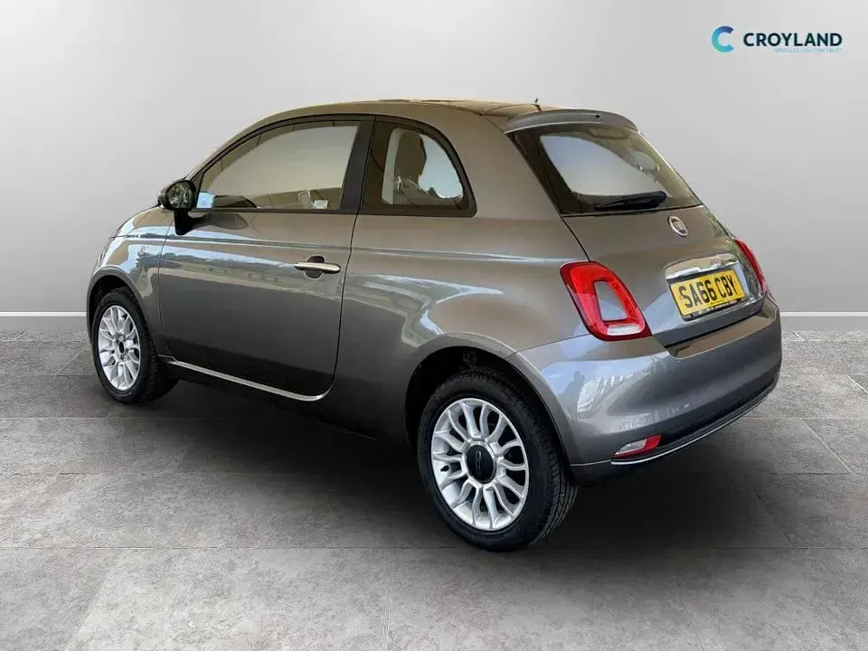 Used Fiat 500 Pop Star 69 HP (50 kW) 2016 Grey Hatchback