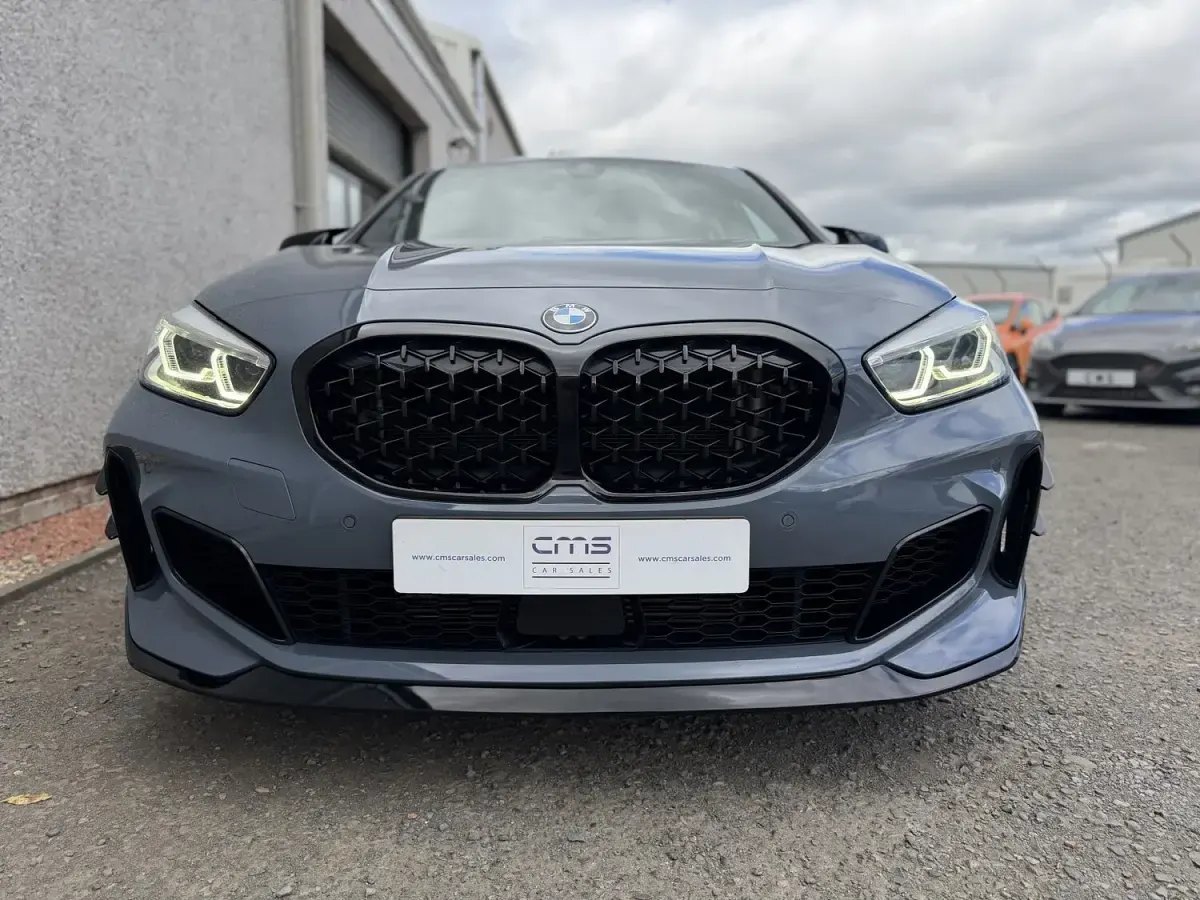 Used BMW M135 Comfort Edition 302 HP (222 kW) 2021 Grey Hatchback