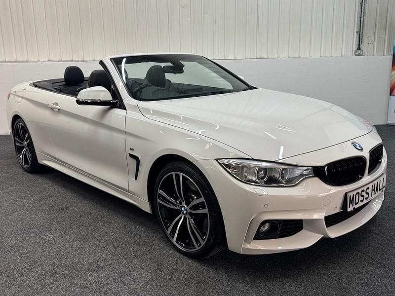White Used 2016 BMW 435 M Sport Cabriolet | £16,490 (Fair price) - Image 1/4