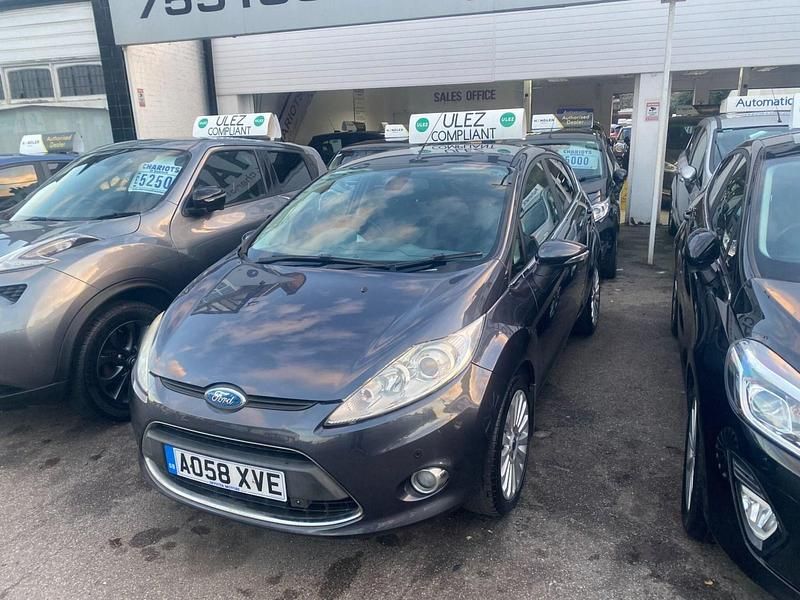 Grey Used 2008 Ford Fiesta Titanium Hatchback | £2,495 (Good price) - Image 1/3