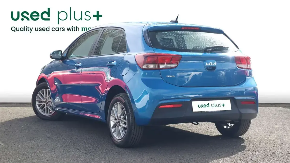 Used Kia Rio 2022 Blue Hatchback