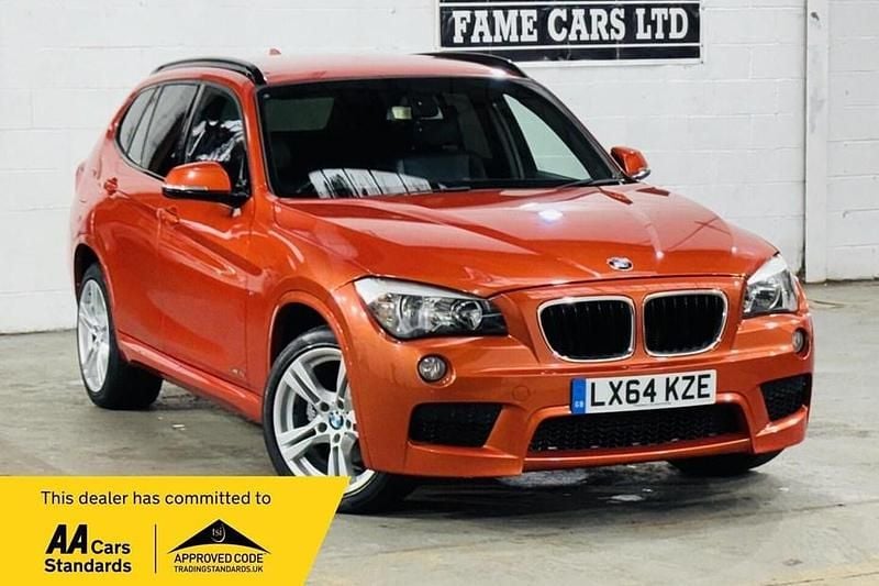 Used BMW X1 M Sport 143 HP (105 kW) 2014 Orange SUV