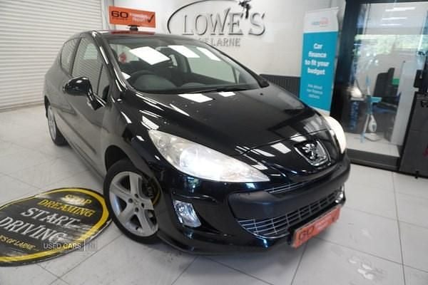 Black Used 2008 Peugeot 308 Sport Hatchback | £2,995 (A bit pricey) - Image 1/4
