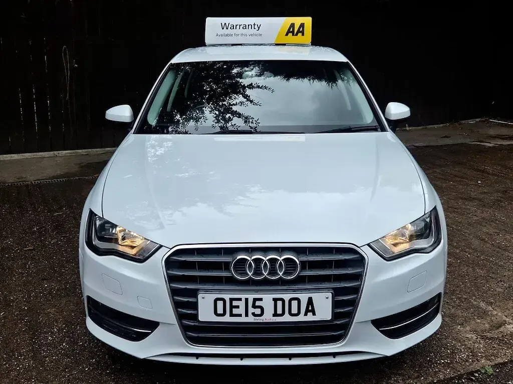 Used Audi A3 Design 110 HP (80 kW) 2015 White Hatchback
