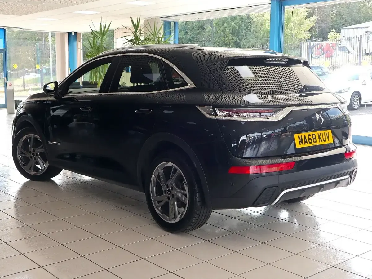 Used DS Automobiles DS7 Crossback Prestige 130 HP (95 kW) 2018 Black SUV