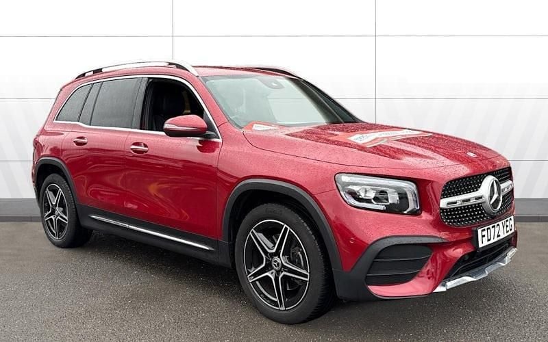 Used Mercedes GLB200 AMG Line Premium 163 HP (119 kW) 2023 Red SUV
