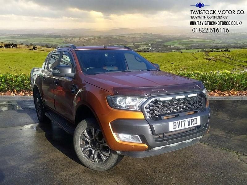Orange Used 2017 Ford Ranger Wildtrack Pickup | £15,995 (Fair price) - Image 1/4