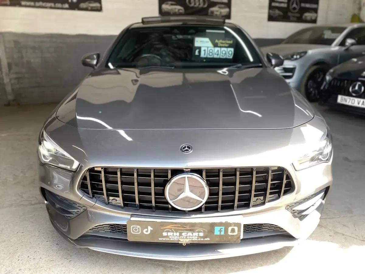 Used Mercedes CLA220 AMG line 190 HP (139 kW) 2020 Grey Sedan