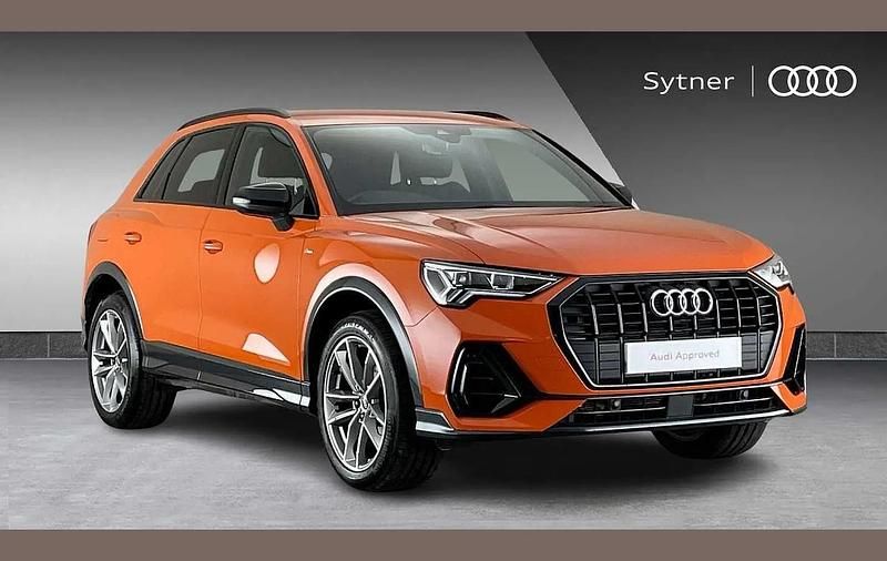 Orange Used 2022 Audi Q3 Black Edition SUV | £28,000 (Fair price) - Image 1/4