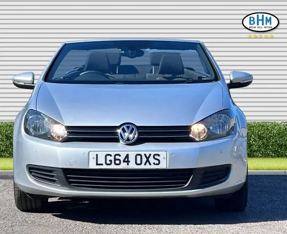 Used VW Golf Cabriolet SE 105 HP (77 kW) 2014 Silver Cabriolet