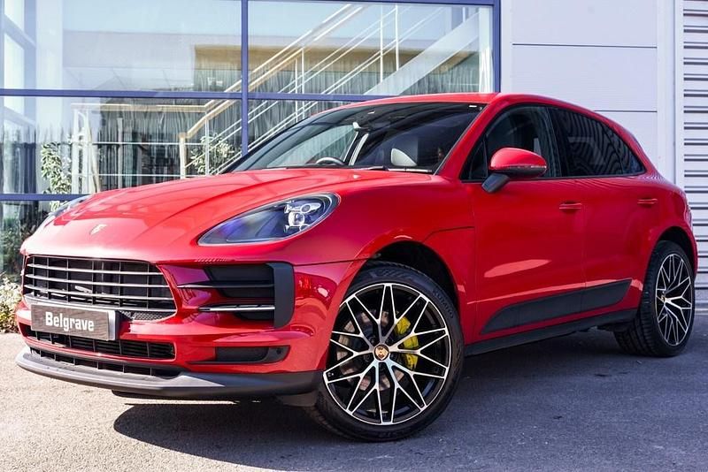 Red Used 2021 Porsche Macan SUV | £40,980 (Fair price) - Image 1/3