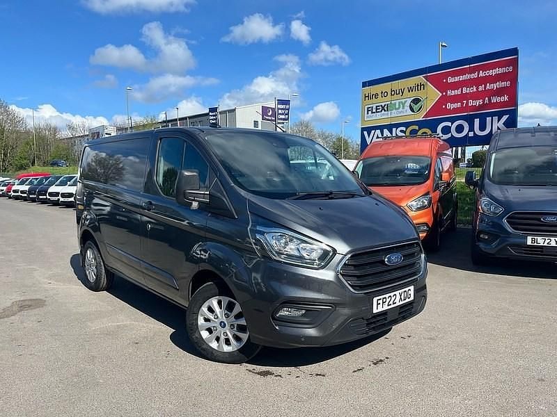 Begagnad Ford Transit Custom Limited 130 HK (95 kW) 2022 Grå Van