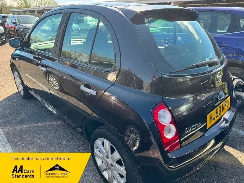 Used Nissan Micra 2008 Black Hatchback