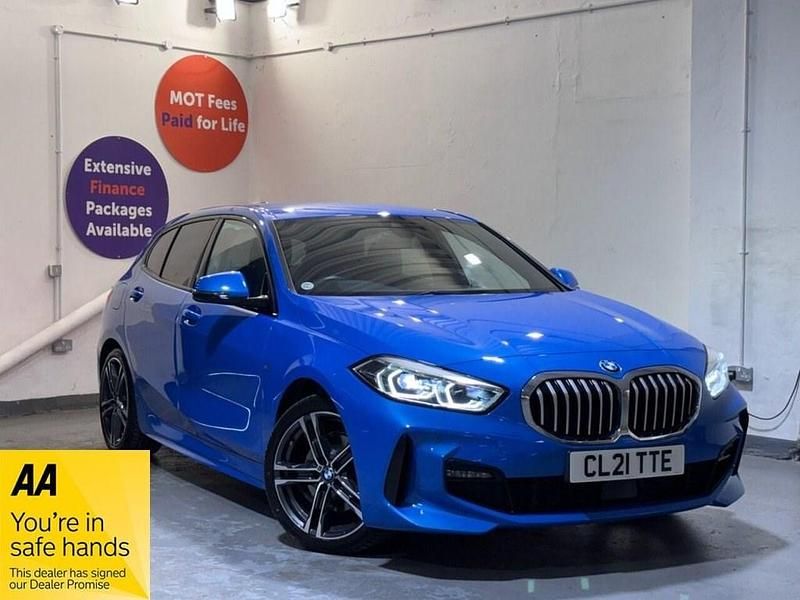 Blue Used 2021 BMW 118 M Sport Hatchback | £20,399 (Good price) - Image 1/4