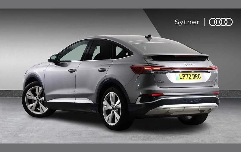 Used Audi Q4 Sportback e-tron S-Line 150 kW (204 HP) 2022 Grey SUV