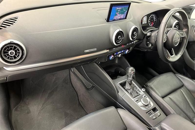 Used Audi A3 Sport 116 HP (85 kW) 2018 Black Hatchback