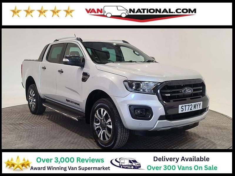 Silver Used 2022 Ford Ranger Wildtrack Pickup | £18,990 (Super price) - Image 1/3