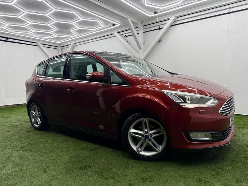 Used Ford C-MAX Titanium X 125 HP (91 kW) 2016 Red MPV