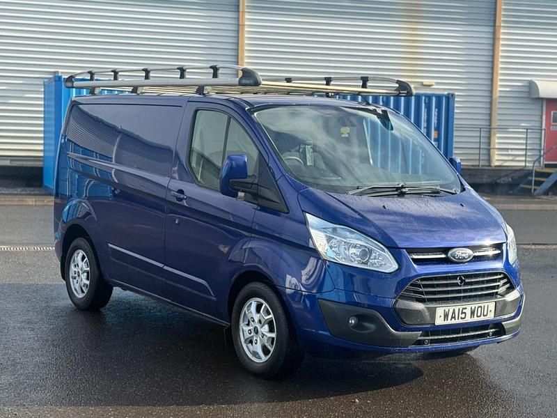Used Ford Transit Custom Limited 125 HP (91 kW) 2015 Blue Van