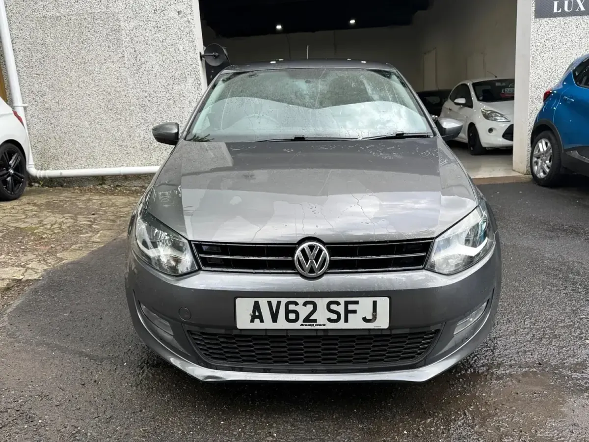 Used VW Polo Match 75 HP (55 kW) 2012 Grey Hatchback