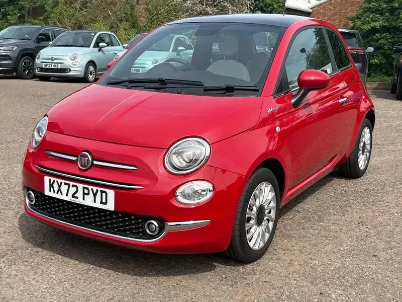 Used Fiat 500 Dolcevita 70 HP (51 kW) 2022 Red Hatchback