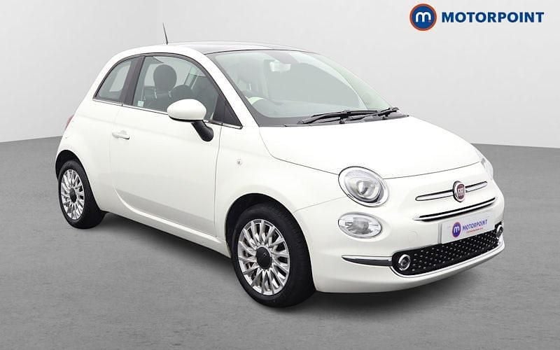 White Used 2023 Fiat 500 Hatchback | £9,099 (Fair price) - Image 1/4