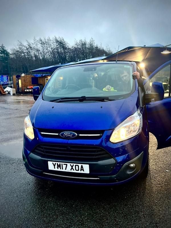 Blue Used 2017 Ford Transit Custom Limited Van | £8,600 (Super price) - Image 1/4