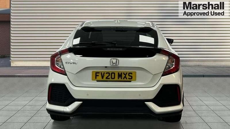 Used Honda Civic SR 126 HP (92 kW) 2020 White Hatchback